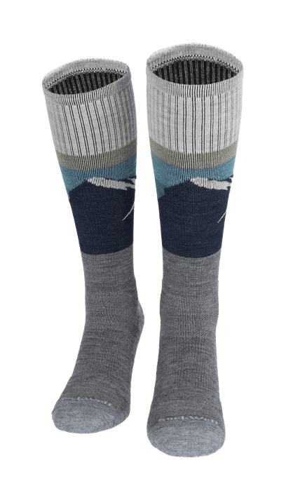 Modern Mountain OTC Herren Wandersocken 15-20 mmHg Grey