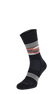 North Rim Crew Herren Wandersocken 15-20 mmHg Black