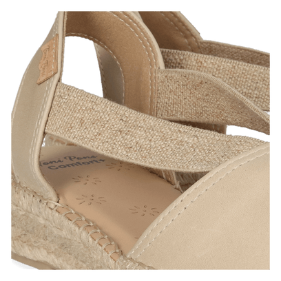 Tala Damen Leder-Espadrilles Gel