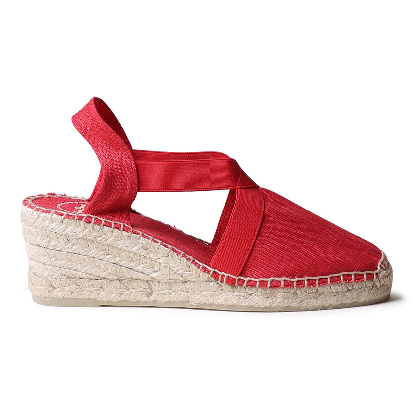 Ter Damen Espadrilles Vermell