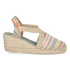 Terra-MH Damen Espadrilles Raffia Multi