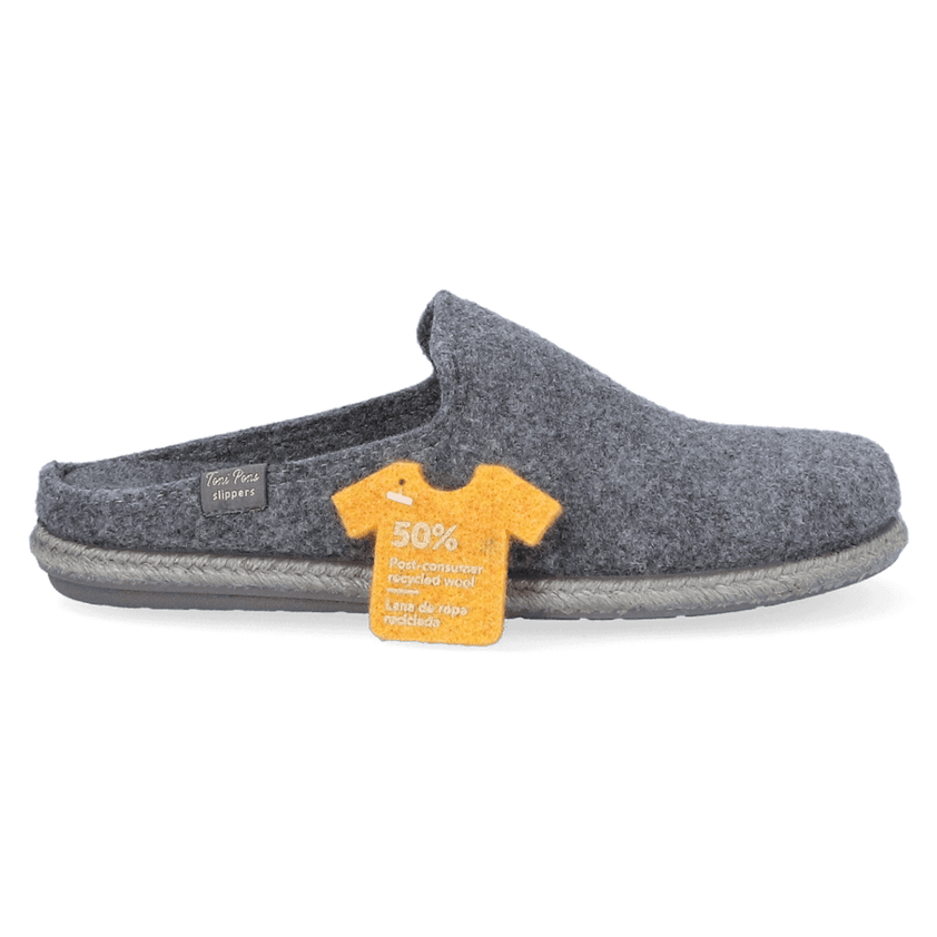 Tomas-RW Herren Hausschuhe Gris