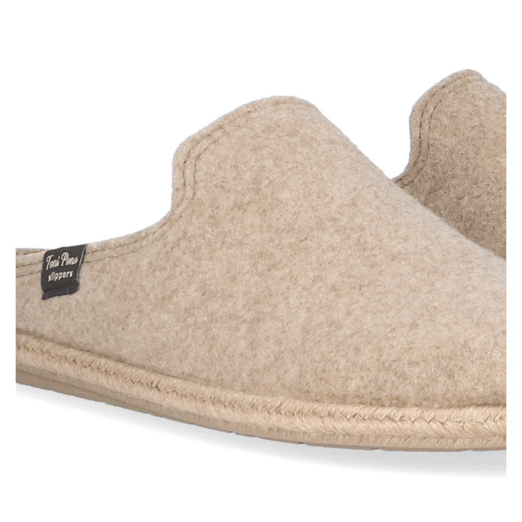 Tomas-RW Herren Hausschuhe Beige