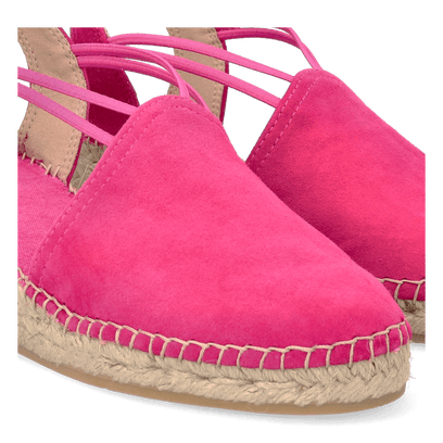 Tremp Damen Espadrilles Fucsia