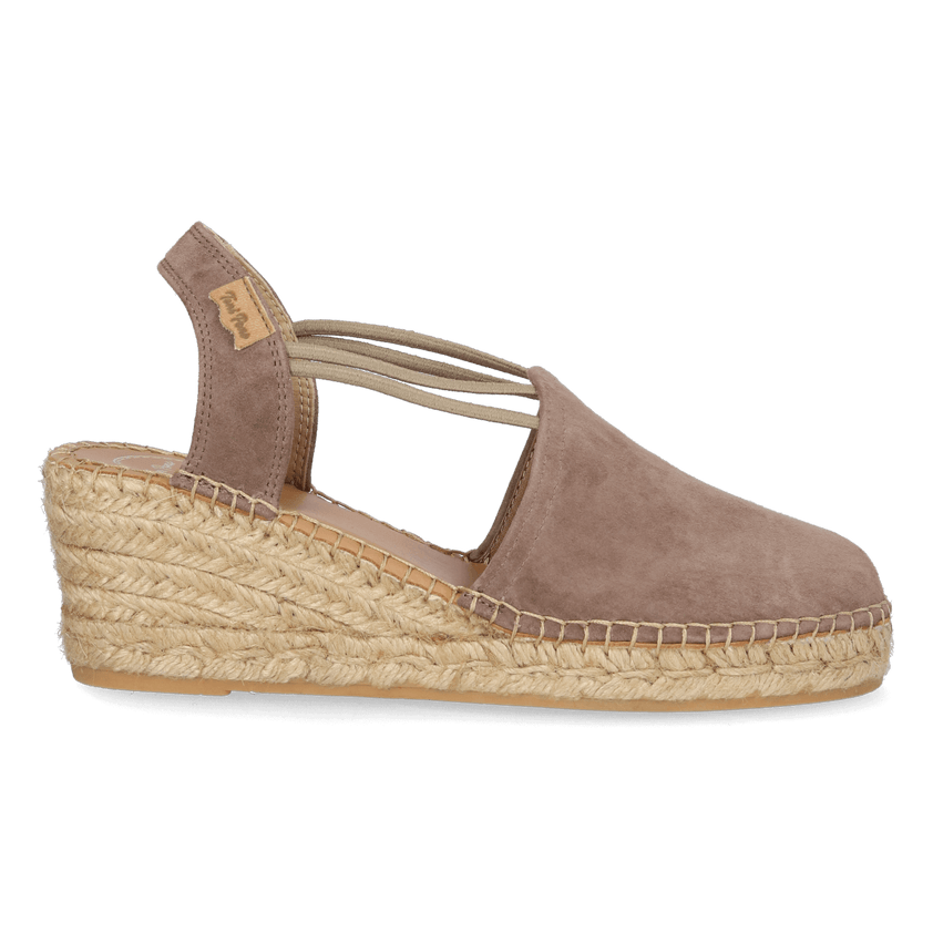 Tremp Damen Espadrilles Taupe