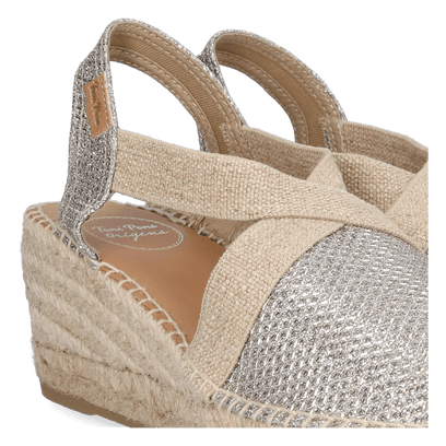 Triton Damen Espadrilles Plati