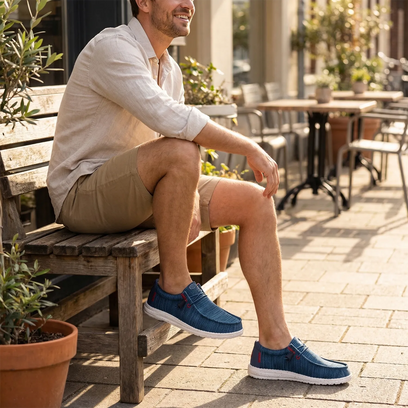 Wally Stretch Sox Herren Halbschuhe Ensign Blue/Multi