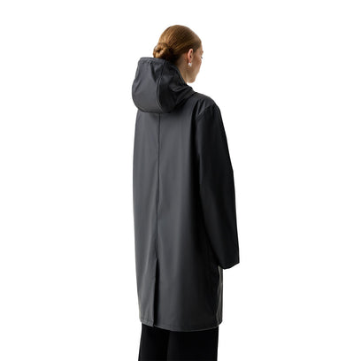 Unisex Downpour Andrea PU Raincoat Hunter Back