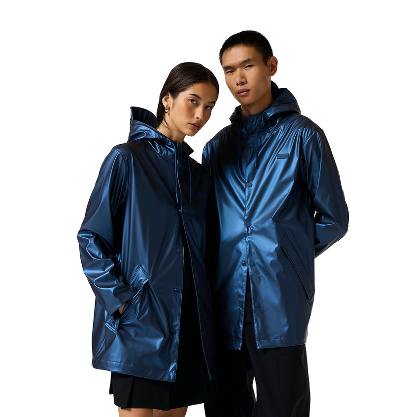 Jo Nebula PU Raincoat Unisex Regenjacke Aurora
