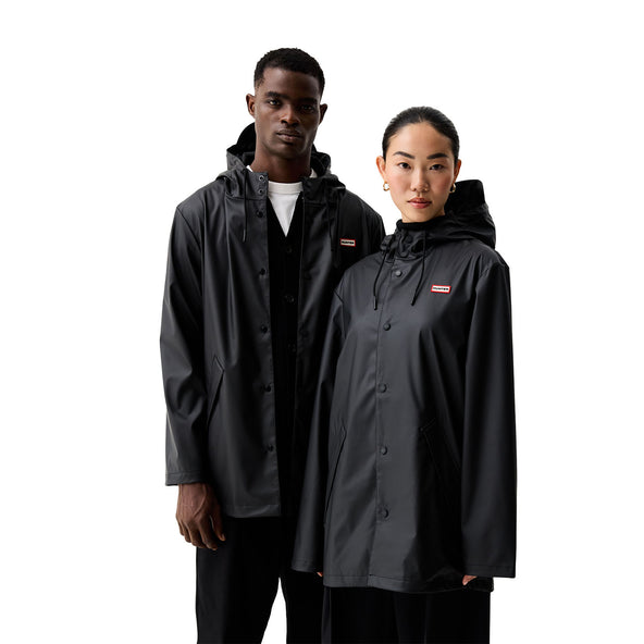 Jo PU Raincoat Unisex-Regenjacke Hunter Black