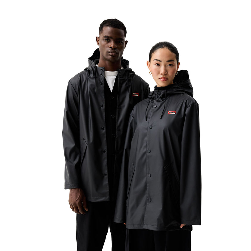 Jo PU Raincoat Unisex-Regenjacke Hunter Black