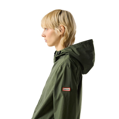 Packable Shell Rain Jacket Kambaba Green