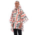 Unisex Printed Packable Poncho Hunter AOP