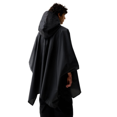Unisex Packable Poncho Hunter Black