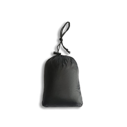 Unisex Packable Poncho Hunter Black