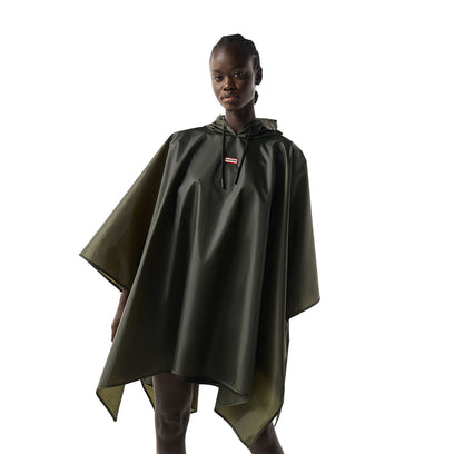 Unisex Packable Poncho Kambaba Green
