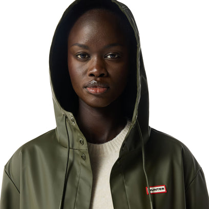 Izzy PU Hooded Jacket Kambaba