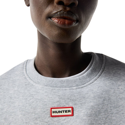 Red Label Essentials Crew Sweatshirt Grey Marl