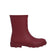 Unisex Downpour Short Wellington Boots Merlot