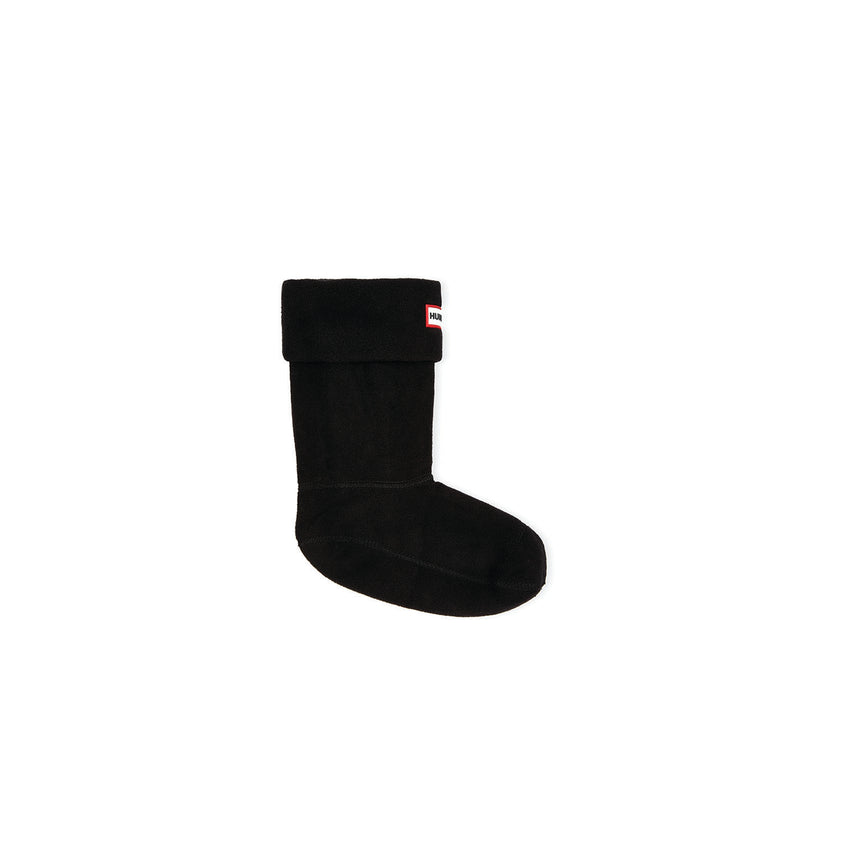 Fleece Short Boots Socks Hunter Black