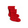 Fleece Short Boots Socks Military Red