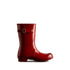 Women's Original Short Gloss Wellington Boots Military Red