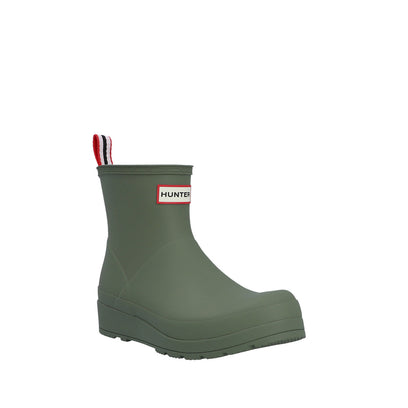 Women's Play Short Wellington Boots Lichen Green