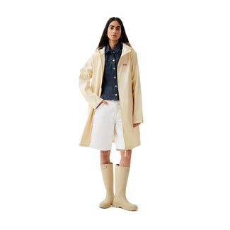 Andrea PU Raincoat Unisex-Regenjacke Gravel