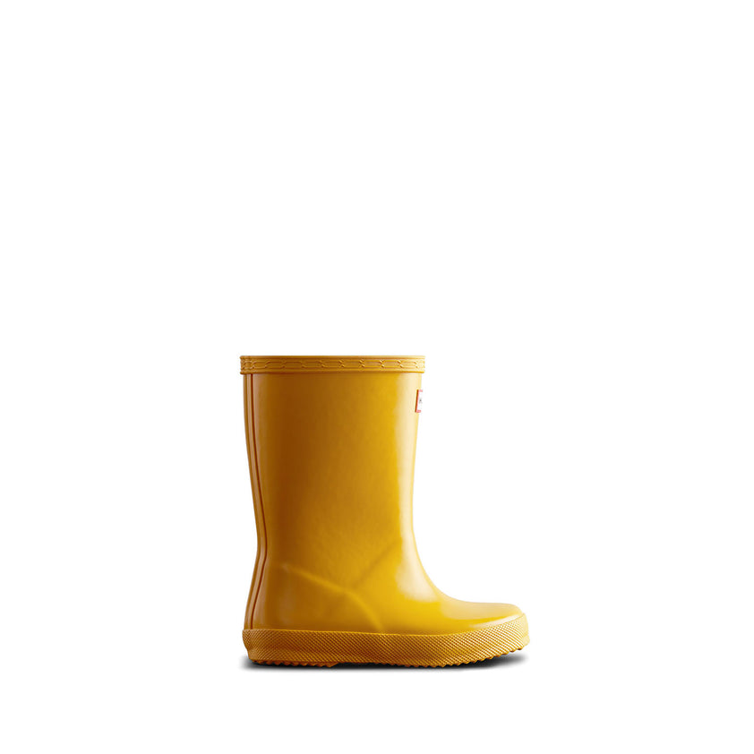 Original Kids First Gloss Wellington Boots Hunter Yellow