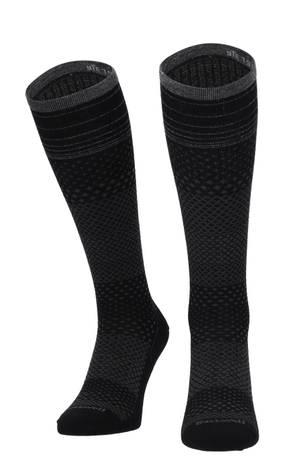 Micro Grade Damen Kompressionsstrümpfe 15-20 mmHg Black