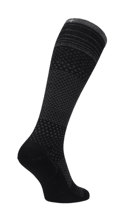Micro Grade Damen Kompressionsstrümpfe 15-20 mmHg Black