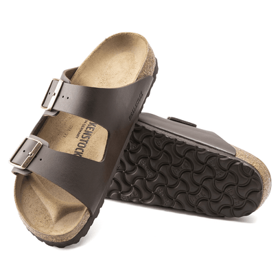 Arizona Pantoletten Dark Brown Narrow-fit