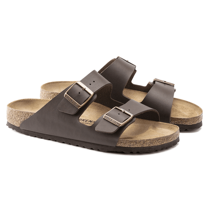 Arizona Pantoletten Dark Brown Narrow-fit