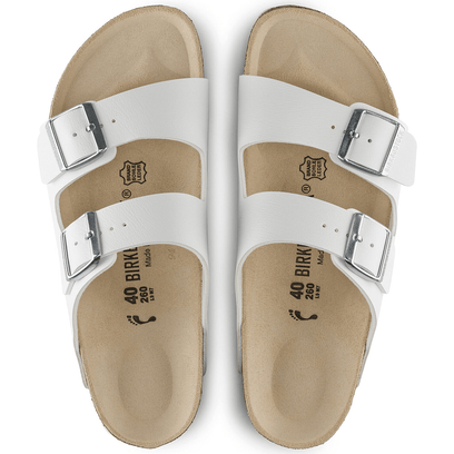 Arizona Pantoletten White Narrow-fit