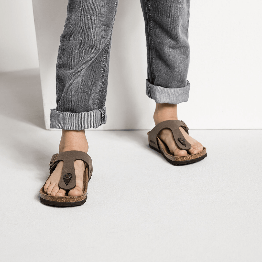Gizeh Kinder Zehentrenner Mocha Regular-fit