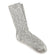 Cotton Slub Herren Socken White Gray