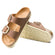 Arizona Damen Pantoletten Cognac Narrow-fit