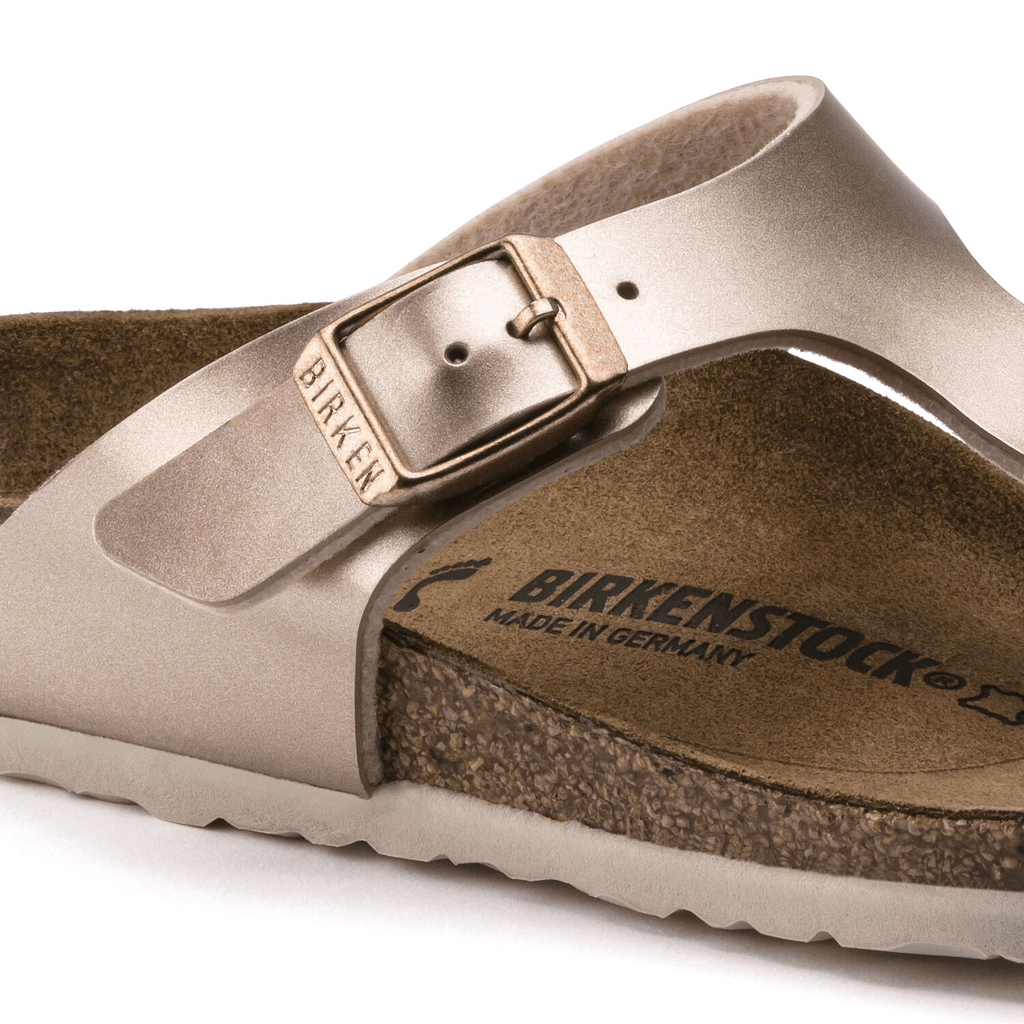 Gizeh Kinder Zehentrenner Electric Metallic Copper Narrow-fit