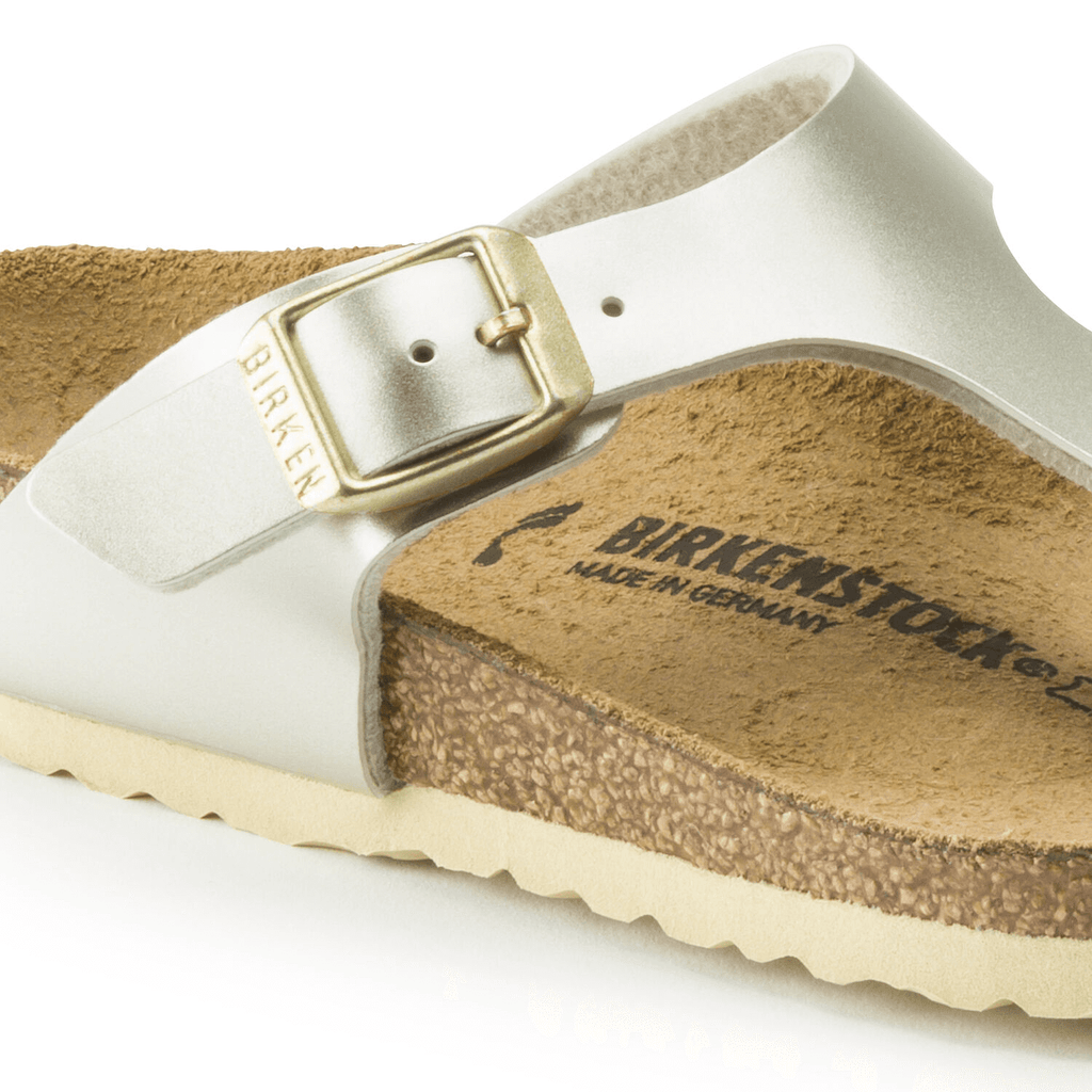 Gizeh Kinder Zehentrenner Electric Metallic Gold Narrow-fit
