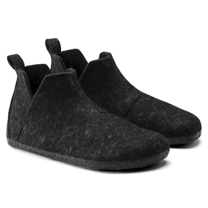 Andermatt Hausschuhe Anthracite Narrow-fit