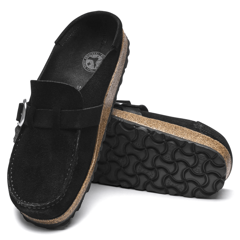 Buckley Damen Clogs Black Narrow-fit