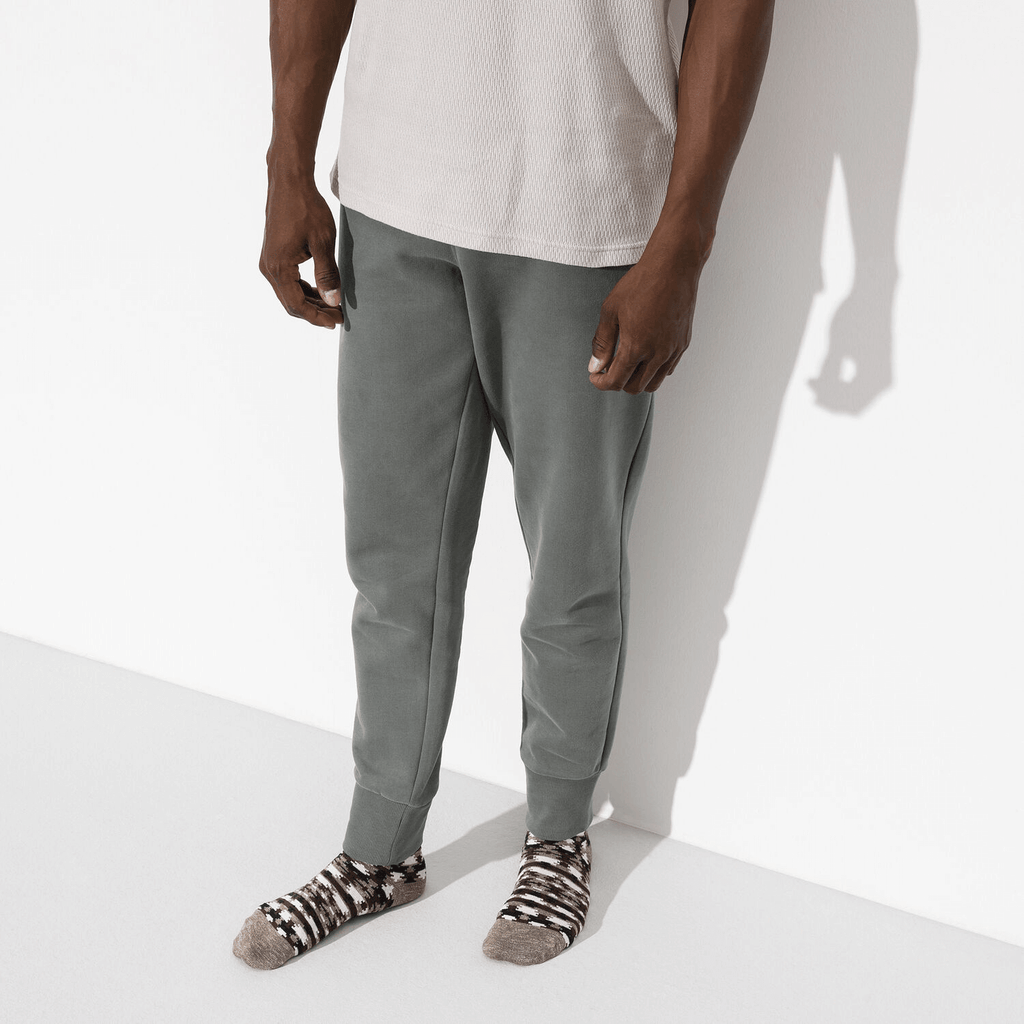 Linen Socks Herrensocken Ethno Faded Khaki
