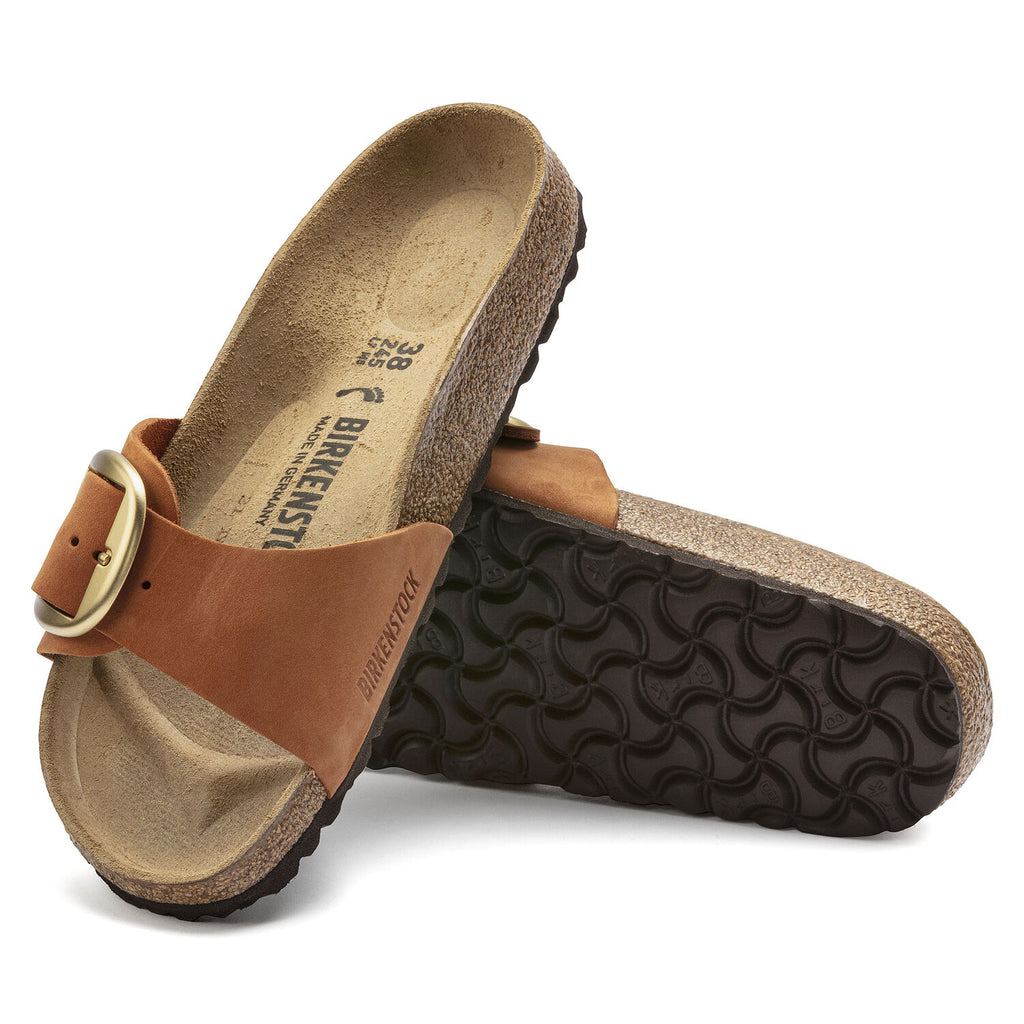 Madrid Damen Pantoletten Pecan Narrow-fit