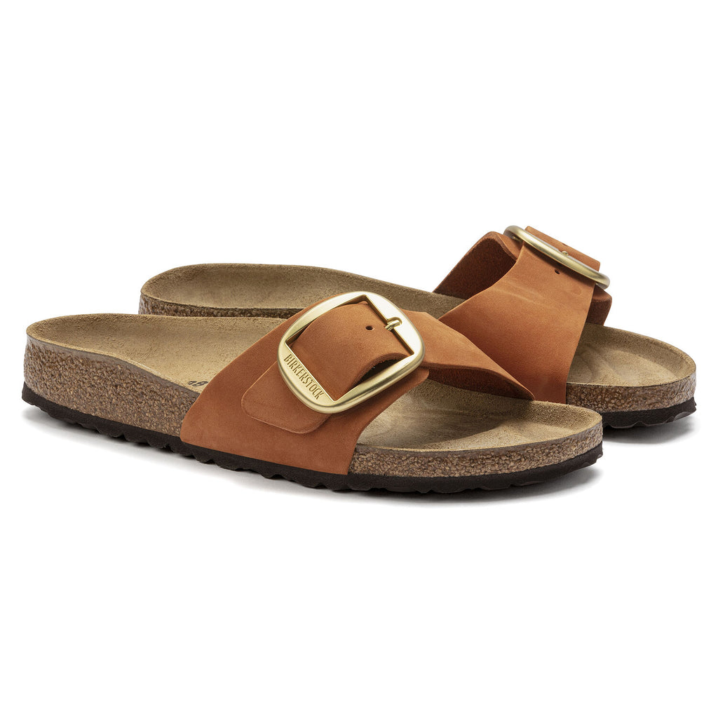 Madrid Damen Pantoletten Pecan Narrow-fit