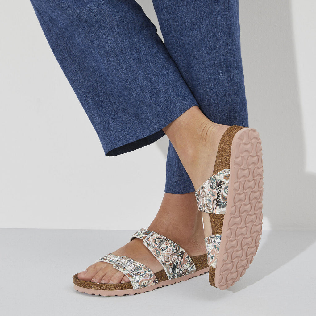 Sydney Damen Pantoletten Paisley Light Rose Regular-fit