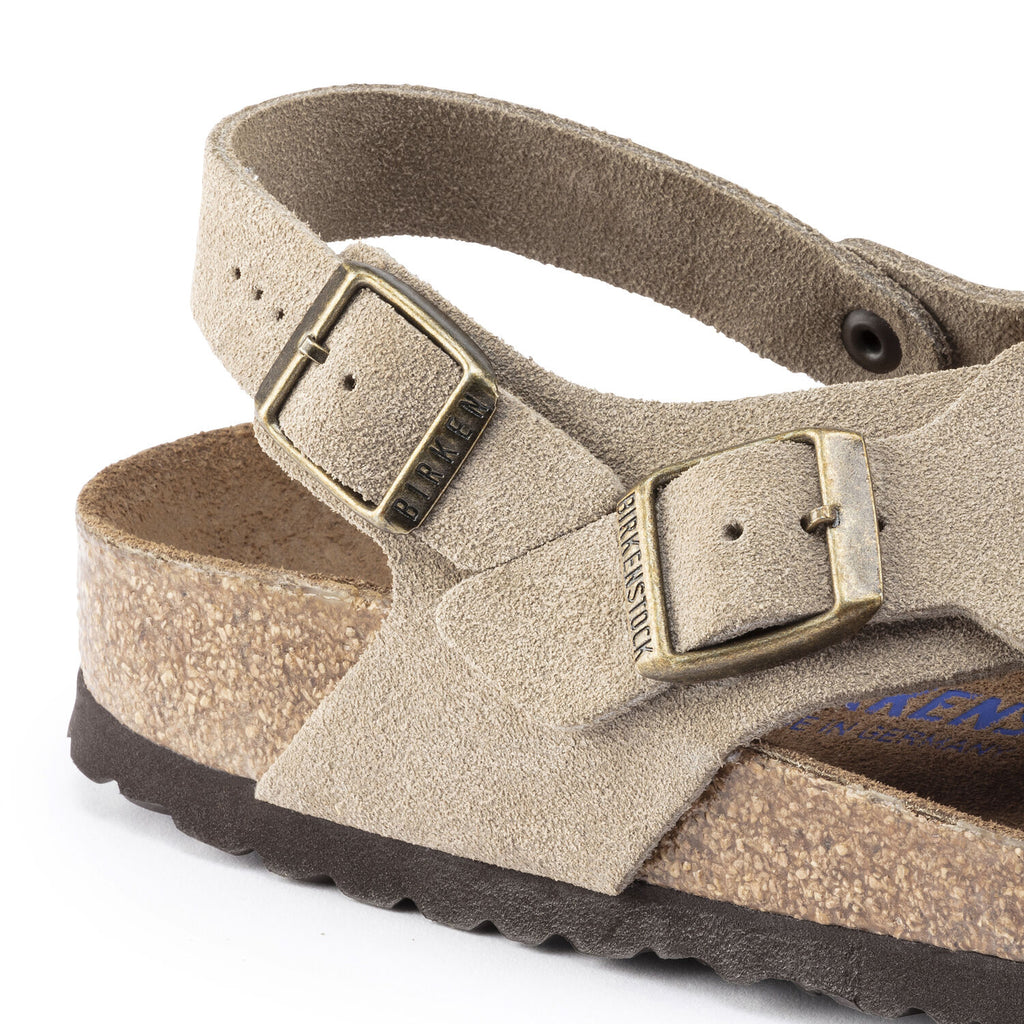 Tulum Damen Sandalen Taupe Narrow-fit