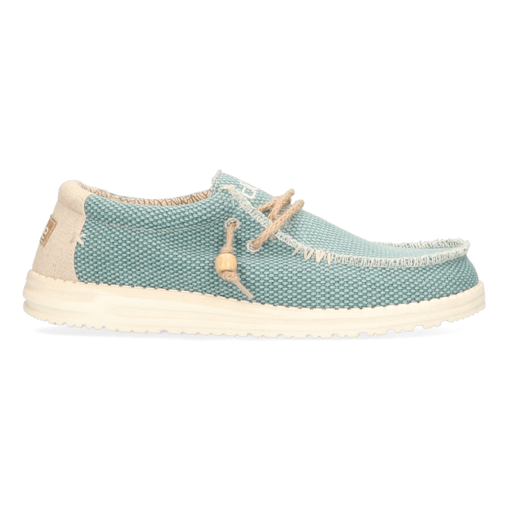 Wally Braided Herren Halbschuhe Aqua