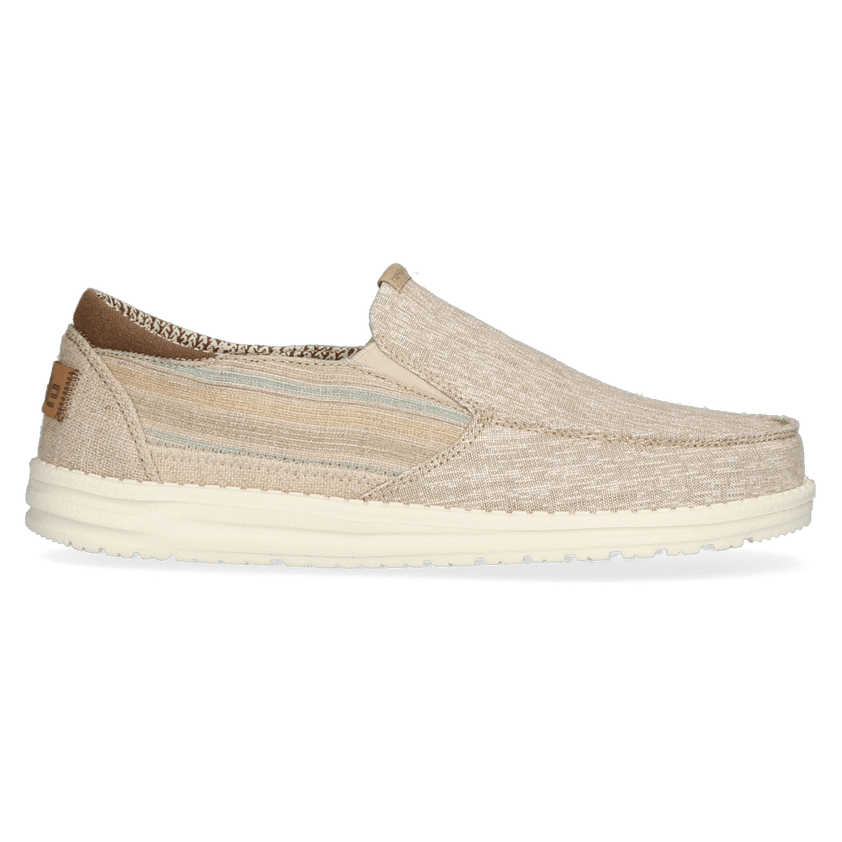 Thad Chambray Herren Halbschuhe Riviera Beige