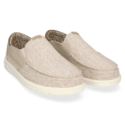 Thad Chambray Herren Halbschuhe Riviera Beige