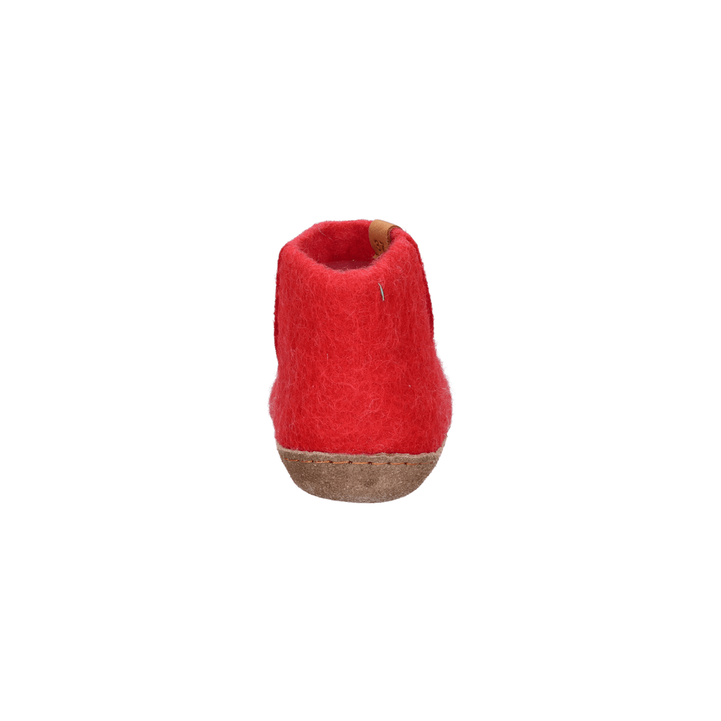 Everest Wollfilz-Pantoffel rot/rosa
